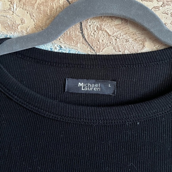 MICHAEL LAUREN LEVIS CUT OUT TOP SIZE LARGE - Picture 4 of 10